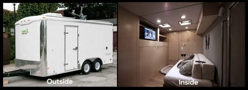 travel trailer conversion