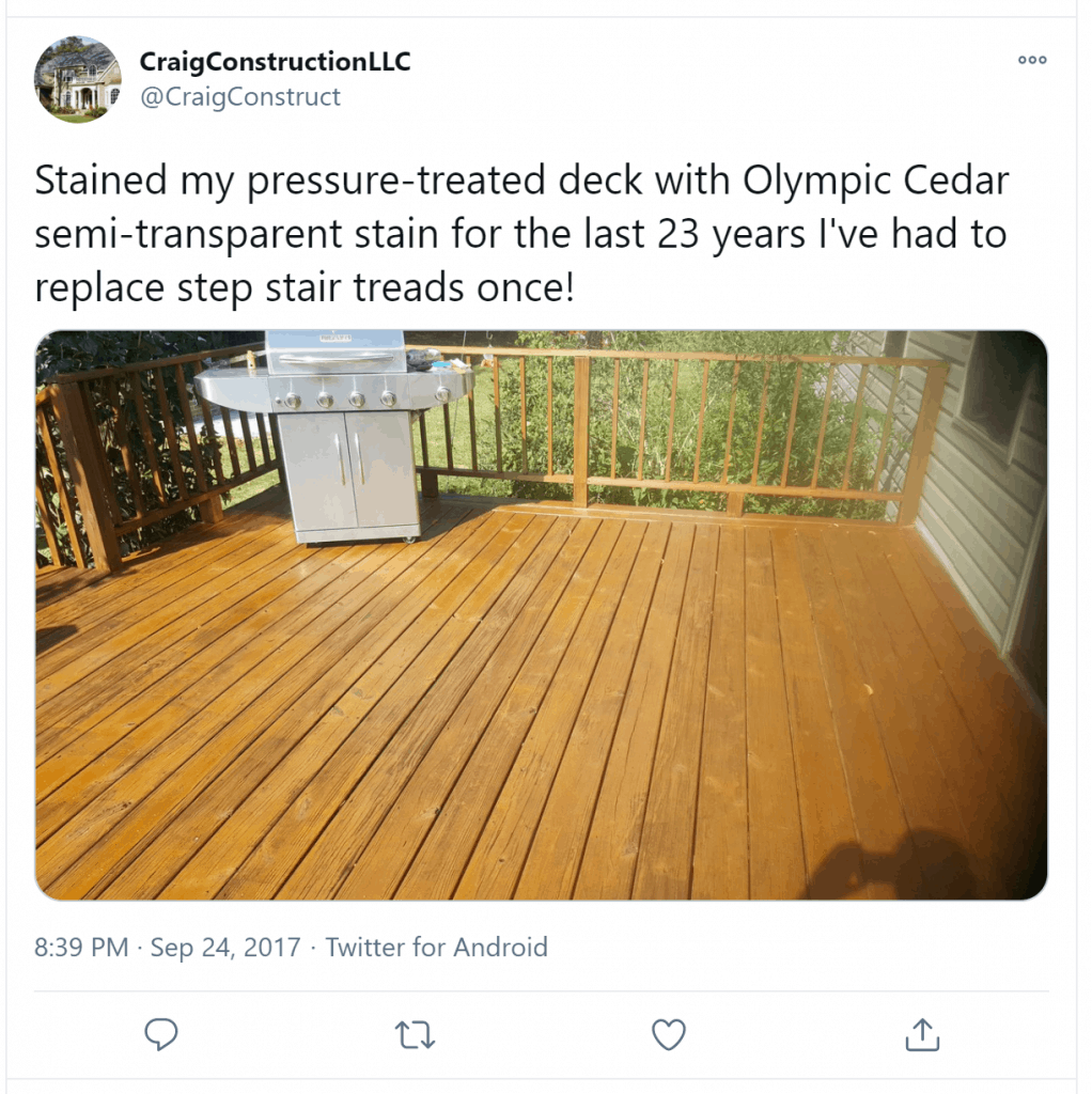 Can You Stain Pressure Treated Wood